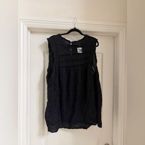 Torrid Black Sleeveless Top